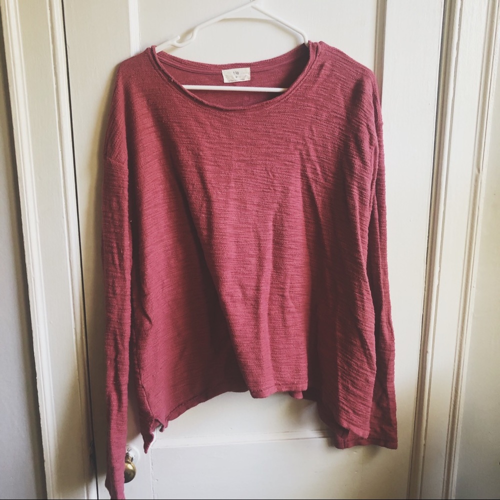 Anthropologie t.la long sleeve top